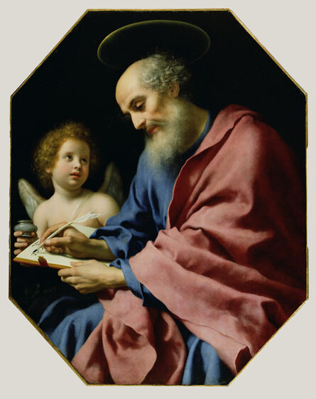 Carlo Dolci, ‘St. Matthew Writing His Gospel’, 1670