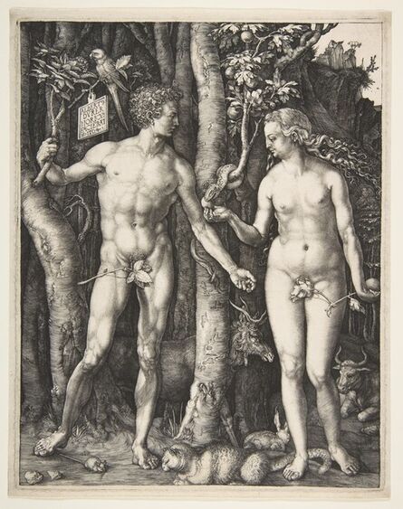Albrecht Dürer, ‘Adam and Eve’, 1504