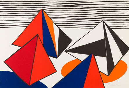 Alexander Calder, ‘Pyramids’, 1976