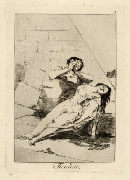 Francisco de Goya, ‘Tantalo’, 1881