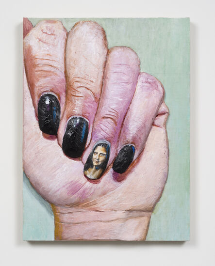 Gina Beavers, ‘Mona Lisa nail’, 2015