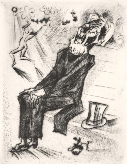 Max Pechstein, ‘Der Schatten II’, 1918