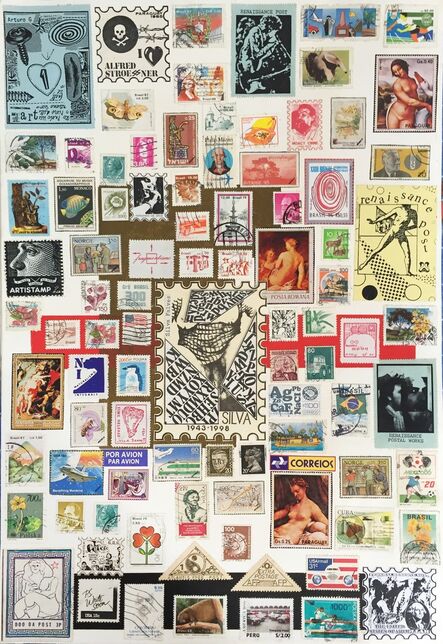 Falves Silva, ‘Artist's stamps I, from the series 'Postal Art'’, 1998