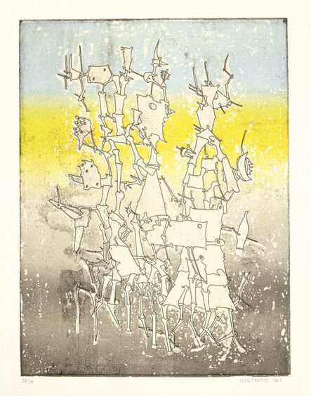 Yves Tanguy, ‘Rhabdomancie, from Brunidor Portfolio Number I’, 1947