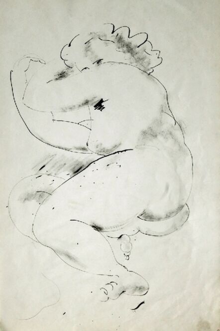 William Gear, ‘21 Untitled (Reclining Nude 1)’, 1938