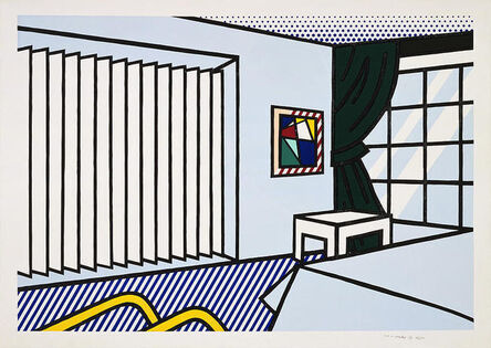 Roy Lichtenstein, ‘Bedroom’, 1990
