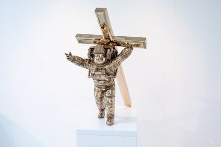 Joseph Klibansky, ‘Leap of Faith polished bronze’, 2016