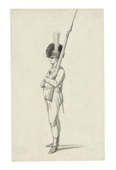 Thomas Rowlandson, ‘A volunteer infantryman’, 1798