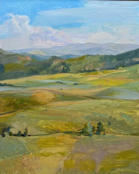 CHARIS J. CARMICHAEL BRAUN, ‘View Of The Meadow And The Rockies Beyond’, 2018