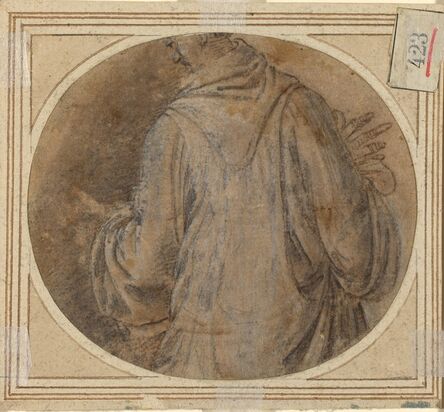 Baccio della Porta, called Fra Bartolommeo, ‘A Monk [verso]’, ca. 1500