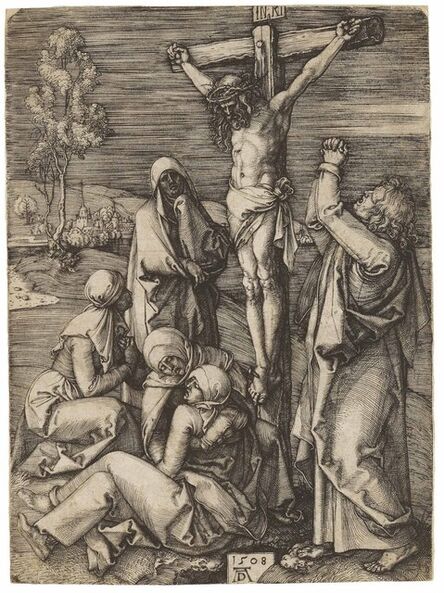 Albrecht Dürer, ‘Christ on the Cross (B. 24; M., Holl. 23; S.M.S. 61)’, 1508