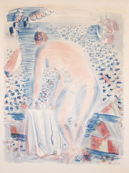 Raoul Dufy, ‘ Le grande Baigneuse’, 1928