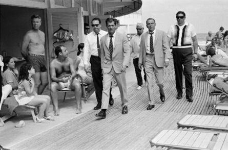 Terry O'Neill, ‘Frank Sinatra on the Boardwalk (Rare Lifetime Platinum edition)’, 1968