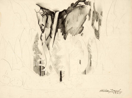 William Zorach, ‘Yosemite - The Falls’, 1920