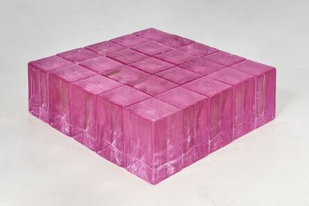 Ann Veronica Janssens, ‘25 Pink Blocks (600)’, 2016