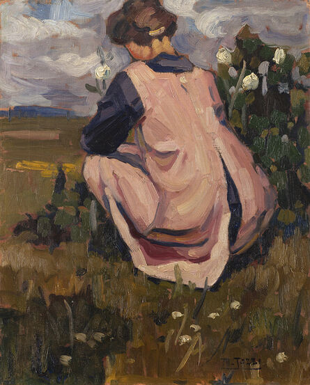 Mario Tozzi, ‘Figura nel paesaggio’, 1919