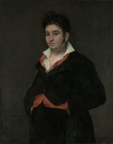 Francisco de Goya, ‘Portrait of Don Ramón Satué’, 1823