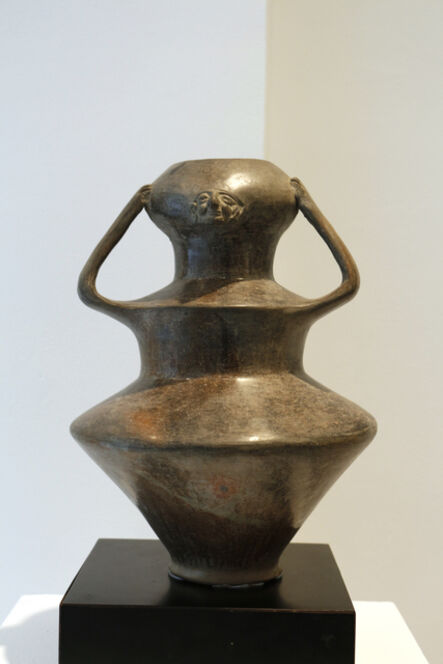 Unknown Pre-Columbian, ‘Ceramic Antropomorphic Vessel. Manteña Culture.’, 500-1500