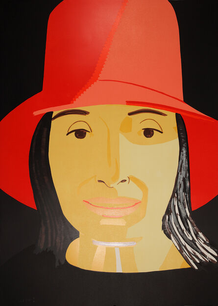 Alex Katz, ‘Red Hat Ada’, 2015