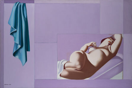 Tamara de Lempicka, ‘Raphaela en Mauve’, 1957-1975