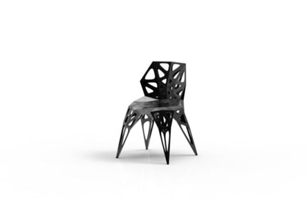 Zhoujie Zhang, ‘MC007-F-Black (Endless Form Chair Series)’, 2018