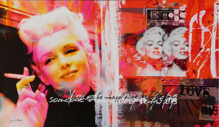 Dganit Blechner, ‘"Marilyn Monroe" Screenprint on Canvas by Dganit Blechner’, ca. 2005