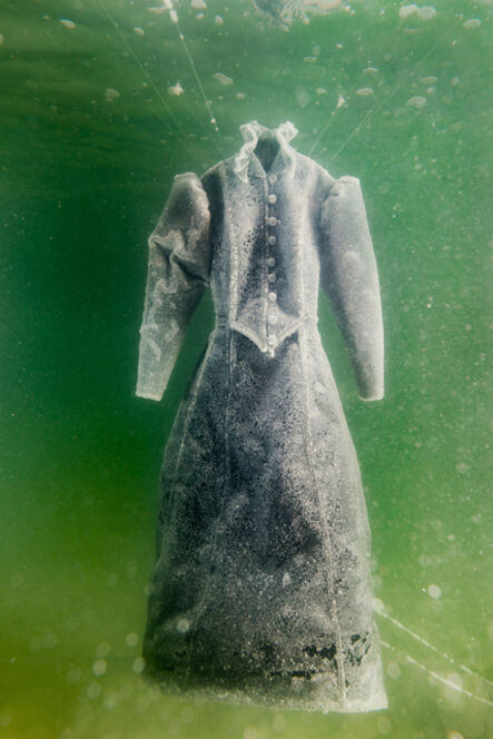 Sigalit Landau, ‘Salt-Crystal Bridal Gown IV’, 2014