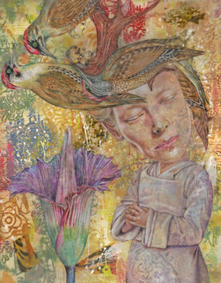 Lori Field, ‘Saint Amarilla of the Woodpeckers’, 2009