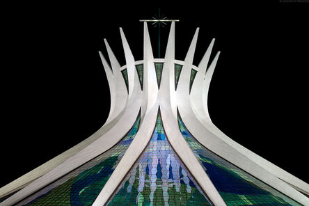Andrew Prokos, ‘Cathedral of Brasilia at Night’, 2015