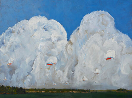 Gregory Hardy, ‘Big White Cloud’, 2018