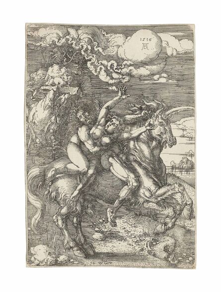 Albrecht Dürer, ‘The Abduction of Proserpina (B. 72; M., Holl. 67; S.M.S. 83)’, 1516