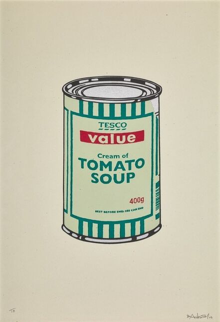 Banksy, ‘Soup Can (Mint / Emerald)’, 2005