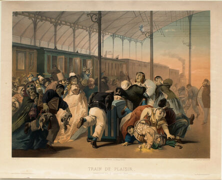 J. Bettannier, ‘Train de Plaisir’, 1840-1905