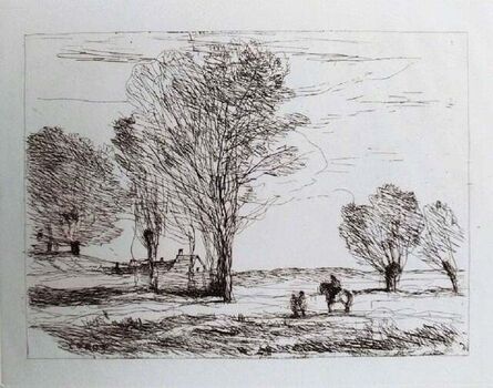 Jean-Baptiste-Camille Corot, ‘Landscape #3’, 1850