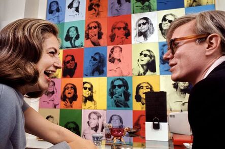 Henri Dauman, ‘Andy Warhol and Ms. Skull’, 1965