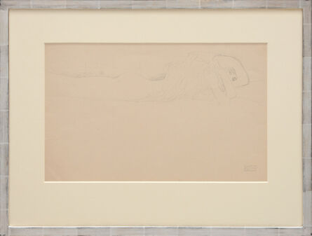 Gustav Klimt, ‘Skizze zu den “wasserschlangen”. (Sketch for the "Water Snakes".)’, 1919