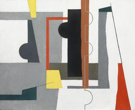 John Piper, ‘Forms on White Ground’, 1935