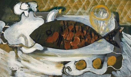 Georges Braque, ‘Théière et poisson’, 1942
