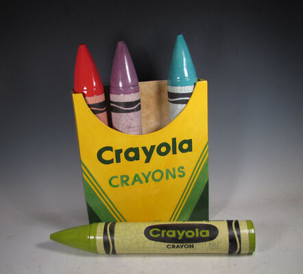 Karen Shapiro, ‘Crayon Box with Four Crayons’, 2018