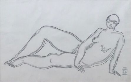 Sanyu, ‘Reclining Nude’, ca. 1920
