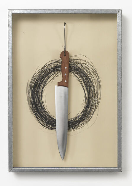 Jannis Kounellis, ‘UNTITLED (HANGING KNIFE)’, 1991