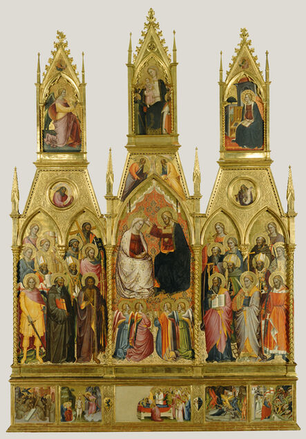 Cenni di Francesco di Ser Cenni, ‘Polyptych with Coronation of the Virgin and Saints’, 1390