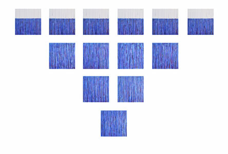 Scott Ashley, ‘Water, 13 Panels, 16" x 16" each, 80H inches x 10 Feet overall.’, 2018