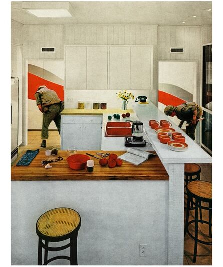 Martha Rosler, ‘Red Stripe Kitchen’, 1967-1972