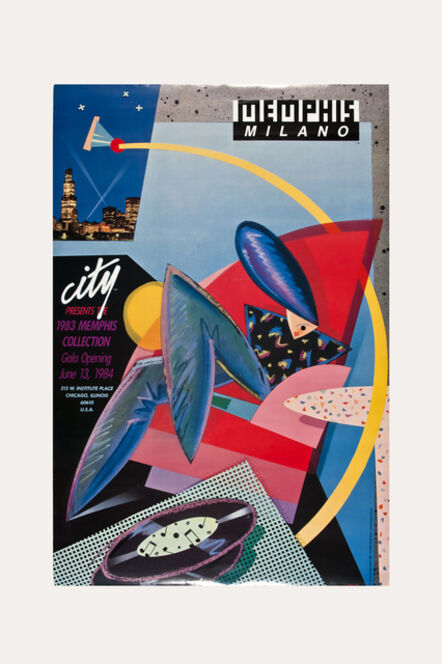 Chris Garland, ‘Chicago City Store Memphis/Milano Poster 1984’, 1984