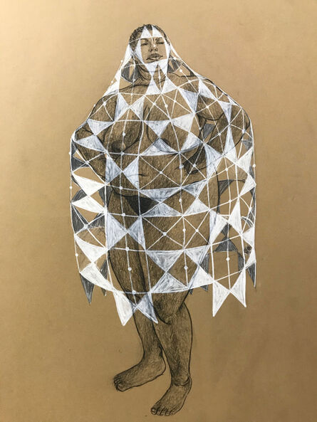 Robert Pruitt, ‘Untitled Study (Cosmic Quilt)’, 2020