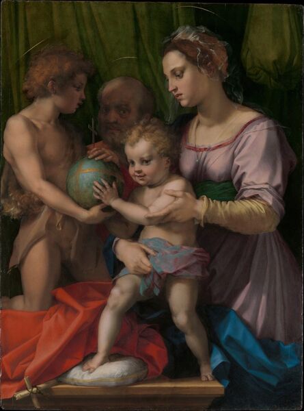 Andrea del Sarto, ‘The Holy Family with the Young Saint John the Baptist’