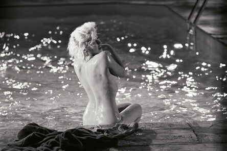 Lawrence Schiller, ‘Marilyn Monroe back turned (B&W), 1962’, 1962