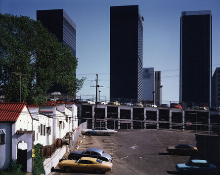 John Humble, ‘Downtown Los Angeles from the 600 block of Bixel Street’, 1979