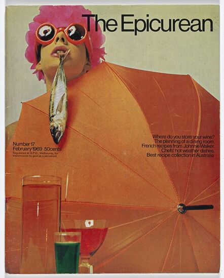 Les Mason, ‘Epicurean Magazine Cover Design Number 17’, 1969